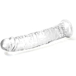 Clear Suction Realistic Dildo Set - 3 Sizes(Small6.4'',Big7.4'', Huge9.6'') For Anal And Vaginal Pleasure - Perfect For Beginners To Advanced Users Lifelike Penis