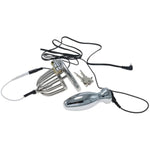 Electric Shock Hollow Chastity Lock Chastity Device Men'S Anal Plug Set Adult Sex Toy