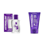 Astroglide Personal Lubricants Bundle - 2.5oz Liquid and 4oz Gel, Water Based Lubes, Long Lasting, Condom Compatible