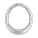 Stainless Steel Men'S Rings Is Sleek And Comfortable Without Edges (M 1.9X2.1)