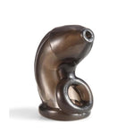 Hollow Penis Sleeve For Easy Urination Curved Penis Extension For Enlargement And Time Lengthening Cock Sleeves Sex Toys For Adult Men (Black)