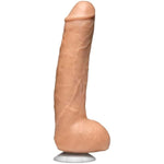 Doc Johnson Signature Series - The Legendary John Holmes - 12 Inch Realistic FIRMSKYN Dildo with Removeable Vac-U-Lock Suction Cup - F-Machine & Harness Compatible - for Adults Only, Vanilla