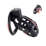 Sex Toys Penis Cage With 3 Different Sized Rings Male Chastity Cages Lightweight And Breathable Used To Restrain Men'S Penises Chasity Devices With Invisible Lock And 2 Keys (Black)