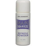 Doc Johnson Main Squeeze - Refresh Powder - Keeps ULTRASKYN Feeling Feeling Plush and Realistic - 1 Oz (28g)