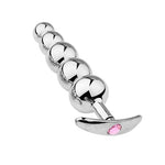 Metal Anal Opening Device Beads Anal Expansion Tool Metal Butt Plug Sex Toy