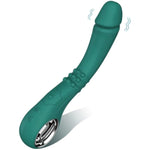 G Spot Vibrator Dildo Womens Sex Toys -10 Vibrations Modes & Click Super Mode Nipple Anal Vibrators, G Spot Clitoral Stimulation Adult Sex Toys, Female Sex Games Toy For Sexual Pleasure (Green)