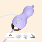 G Spot Vibrator Bullet Sex Toy For Women With 12 Vibration Modes Vibrating Egg Vibrator With Pull Ring Design Nipple Clitoris Massager For Couples Women Adult Toys