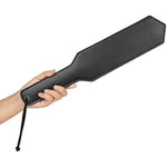 Faux Leather Bdsm Spanking Paddle, 16Inch Sex Sm Toys For Bondage Role Play Spanking