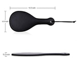 Premium Leather Sm Spanking Paddle For Sensual Play - Wide Impact, Soft & Durable For Bdsm And Roleplay
