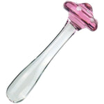 Mushroom Anal Plugs Glass Wand Dildo Crystal Dildo Penis Mushroom Anal Trainer Prostate Massager Glass Sex Products For Women