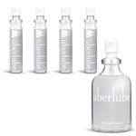 Silicone Lube - Four 15Ml Travel Lube & 55Ml Bottle Unscented Silicone Lubricant Personal Lubrication - Latex-Safe Sex Lube Liquid For Couples, Vaginal & Anal Lube - 3.8 Fl Oz Total