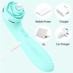 Clitoral Licking G Spot Vibrator, Realistic Dildo Clitoralis Stimulator For Women With 10 Licking & Vibrating Modes, Adult Sex Toys For Women