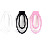 Male Chastity Device Set with 2 Pcs Penis Rings and Cock Cage for Men's Pleasure and Training