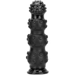 Anal Bead Butt Plug Dildo - Realistic G-Spot Anal Dildo Black Anus Dilator Sex Toy With Strong Suction Cup, Monster Dildo Anal Toy Butt Plug With 4 Stimulation Bead For Couple Men Women (S)