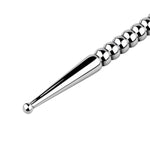 Stainless Steel Urethral Dilator Multi Beads Penis Plug Adult Sex Toys Urethral Sounding Rod (B)
