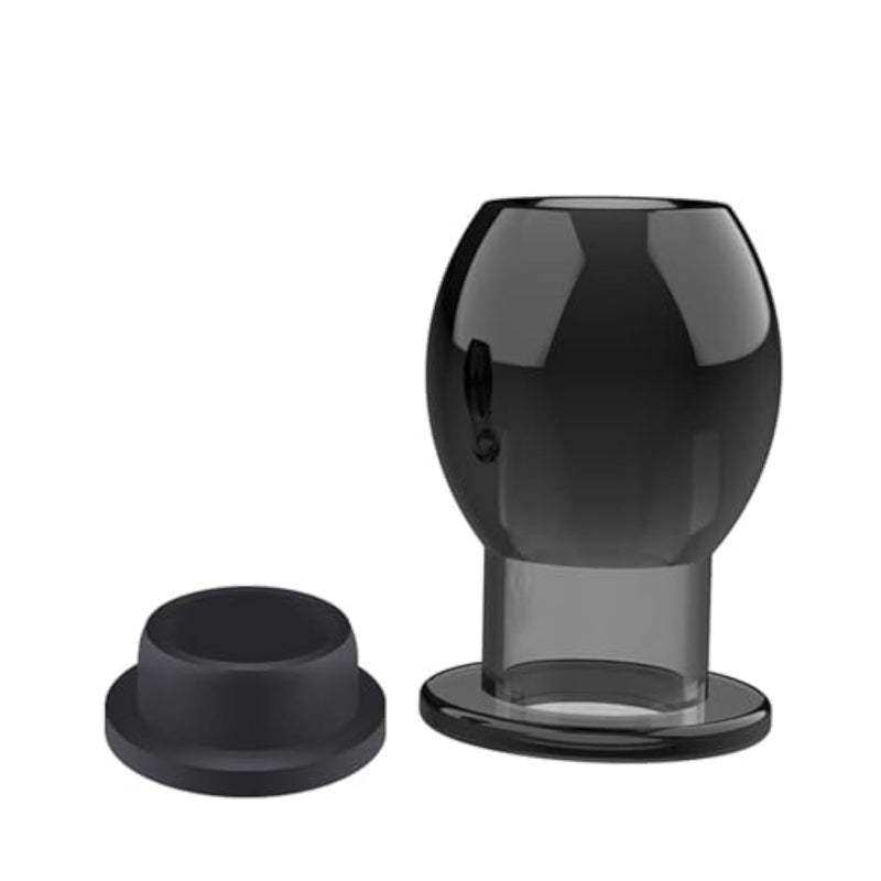 Hollow Anal Plug With Silicone Plug Wearable Anti-Leakage Anal Plug Spying Sm Adult Sex Toy