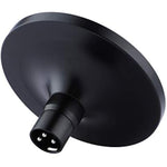 4.5” Metal Suction Cup Adapter With 3Xlr Connector, Updated Universal Dildo Holder For 3 Prongs Sex Machine