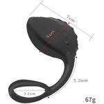 Silicone Anal Vibrator Prostate Massager Anal Butt Plug Penis Lock Cock Ring Stimulation Sex Toys For Beginner&Advanced Player Anal Sex Toys For Men