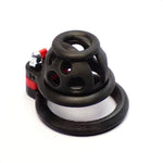 Matrix One By , French Adjustable Chastity Belt Men Cock Cage, 3 Rings