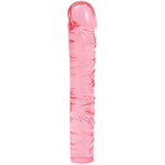 Doc Johnson Crystal Jellies - 10 Inch Classic Dong - Pink