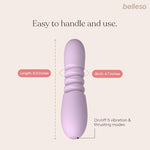 Diskreet Thrust G-Spot Thrusting Vibrator | G-Spot Stimulation | Silicone | Waterproof | Usb Rechargeable
