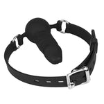 Silicone Realistic Dildo Gag With Ball And Male Chastity Cage Sex Toys For Bondage Bdsm Play