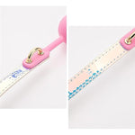 Sexy Mouth Ball Bdsm Props Laser Reflective Adjustable Strap Soft Rubber Mouth Ball Pink Silicone Mouth Ball Adult Products