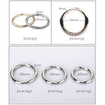 Stainless Steel Male Metal Dildo Ring, Penis Ring, Rooster Lock Ring, Physics Training Recovery Delay Ring, Adult Product