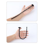 11.41 Inch Urethral Plug Silicone Hollow Penis Plug Dilators Urethra Catheters Sounds With 4 Holes Penis Stretcher Trainer For Men