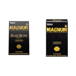 Trojan Magnum Bareskin Large 10 Count & Magnum Lubricated Large 12 Count Condoms