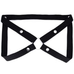 Chastity Belt Male Chastity Device Accessory Elastic Band Chastity Strap Penis Cage Cock Cages Auxiliary Rope Adult Threed And Four Way Bondage Belts (Black, Four-Way)