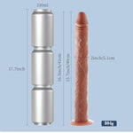 16.5 Inch Super Long Realistic Dildo + 2.9'' Diameter Realistic Huge Thick Dildo