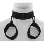 Sex Bondage Bdsm Kit Neck To Wrist Cuffs Restraints Adjustable Removable Collar Handcuffs Fetish Necklace Erotic Slave Sex Toys For Adult Couples Unisex Roleplay Sm Games