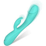 Rabbit Realistic G Spot Vibrator Sex Toys, 7 * 7 Vibrating Modes 8.4'' Couple Vibrators Anal Dildo Wand Adult Toys, Adult Sex Toys For Women And Couples Pleasure (Light Green)