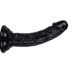 Mini 5.3 Inches Realistic Dildo For Beginners, Anal Dildos Lifelike Fake Penis For Women/Men/Gay, Adult Sex Toys For G Spot Stimulator Anal Plug Training Sets (Black)