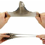 Silicone Penis Extender Sleeve Reusable Penis Rings Enlargement Enhancer Delay Cock Rings Sex Toys For Men (A)