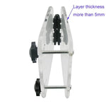 Clear Acrylic Arch Kit with Adjustable Size Options