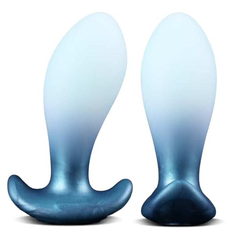 Large Butt Plug 6 Inch Silicone Anal Plug, Fantasy Knot Buttplug For Stretching & Training, Wearable Anal Stretcher With T-Base, Thick Anal Dildo Prostate Massager, Anal Trainer Sex Toy