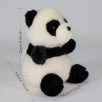 8.6" Panda Stuffed Animals Plush, Cute Plushies For Animal Themed Parties Teacher Student Award, Animal Toys For Baby, Boy, Girls, Great For Nursery, Room Decor, Bed (Panda)