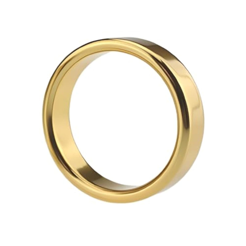 Metal Bondage Penis Ring Stretcher Male Exercise Smooth Cock Ring Sexual Stimulation Device Adult Sex Toys