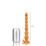 Super Long Anal Beads, Ultra Soft Liquid Silicone Anal Plug Flexible Butt Plug Prostate Massage Anal Sex Toys For Men Women Couples (L)