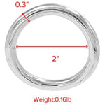Stainless Steel Penis Male Cock Rings 3 Size For Choose 2 Inch