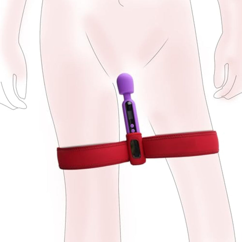 Sex Toy Bondage Leg Straps, Vibrator Elasticity Constrained Forced Strap For Women Hands-Free Play, Adjustable Bondage Leg Straps, Elasticity Constrained Forced Strap For A Variety Of Vibrators