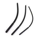 Urethral Probe Wand Pearl Shape Silicone Chastity Holy Urethral Sound Beads Urethral Plug Probe Urinary Dilator Urethra Masturbation Rod(L)