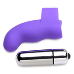 G-Thrill Silicone Finger Vibe - Magenta