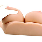 Stimulation Big Double D Breast Masturbator Lifelike Sex Toy For Male Masturbation