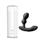 Edge 2 Prostate Massager Male Sex Toy+ Max 2 Male Masturbator Cup Sex Toys Remote Control Prostate Perineum Anal Vibrator Toys For Men'S Pleasure
