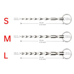 Penis Plug 5 Inches Adult Men Taper-Beaded Urethral Masturbation Rod Male Glans Pleasures Sex Toy (0.34 Inch)