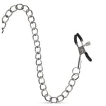 My Bondage Store Adjustable Nipple Clamps Clit Clamp Vagina Chain Screw Set Sex Toys Naughty Bondage Bdsm Silver