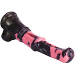 12 Inch Silicone Made Huge Soft Colorful Horse Dildo Anal Toy Pink Animal Style Ribbed Flexible Hands-Free (Normal)